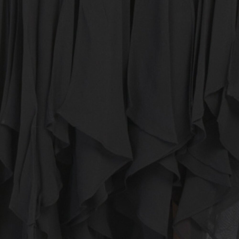 ISSUE NEW YORK Silk Blend Ruffle Hem Midi Dress - Picture 5 of 5